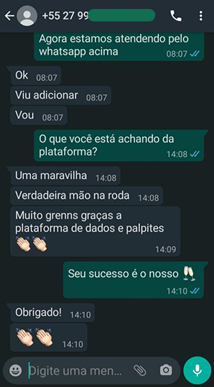 Print de depoimento 2